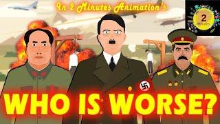 Hitler, Mao and Stalin : Who is worse?