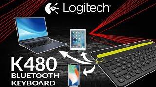 LOGITECH KEYBOARD FOR iPAD - LOGITECH K480 MULTI DEVICE KEYBOARD UNBOXING - iDroid Review