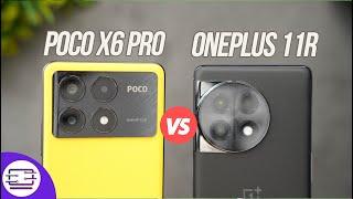 Poco X6 Pro vs OnePlus 11R Speedtest Comparison, AnTuTu, GeekBench 