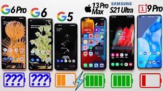 Pixel 6 (Pro) - ULTIMATE Battery & Charging Test!