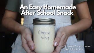 Cheese Whiz Tutorial/ Easy 5 Ingredient Homemade Cheese