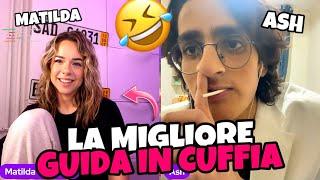 KING ASH GUIDATO IN CUFFIA CON MATILDA!! *tra le migliori*