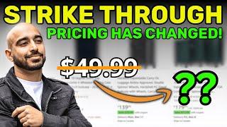 How to initiate Strike Through Pricing on Amazon to drive more sales