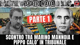 Scontro tra Marino Mannoia e Pippo Calò in tribunale - VIDEO ORIGINALE 1994 PARTE 1-