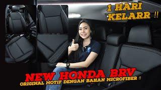 New Honda Br-v Original Motif Dengan Bahan Microfiber ⁉️ classic 1 interior