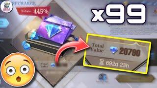 What Will Happen If You Recharge Multiple WEEKLY DIAMONDS PASS? | Mobile legends