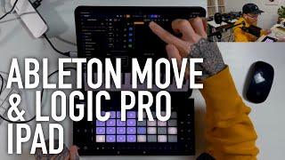 Ableton Move & Logic Pro iPad Workflow - NervousCook$