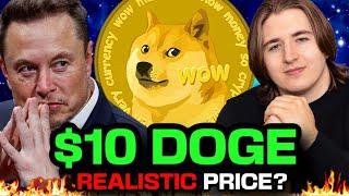 Realistic DOGE Price Prediction! (DOGE Elon Musk News) Dogecoin News (Dogecoin Price To $10?)