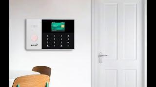Wifi GSM Touch Security Alarm System Kit Demo and How to Use