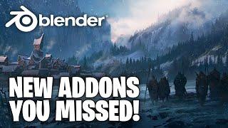 New Blender Addons You Probably Missed!