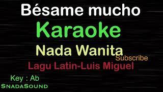 BESAME MUCHO-Lagu Latin|KARAOKE NADA WANITA ​⁠ -Female-Cewek-Perempuan@UcokkuYasir