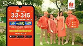 Join us on our very FIRST #ShopeeMEGAShoppingSale of the year 