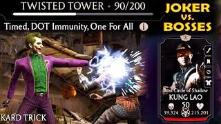 MK Mobile. Is Ace of Knaves Joker Useless in Towers? Can He MELT BOSSES???