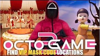 OCTO GAME 2 MAP FORTNITE CREATIVE - FIND VIP MASK CODE LOCATIONS