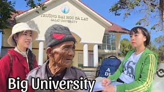 Peaceful Life Has Returned to Grandpa and Nhu - Revealing Ly Phuc Hang's Special University!