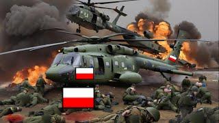 3 Minutes Ago! Russian Air Defense Shot Down 8 Polish Helicopters Entering Ukrainian Territory