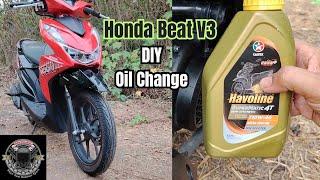 Honda Beat V3 DIY Oil Change/ @BROS Motorides