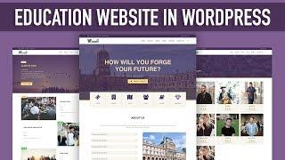 How to Create a School, College or University Website with WordPress
