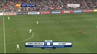 South Korea vs Iran full match FIFAWorld Cup Qualification 2014 Brazil 18/06/2013