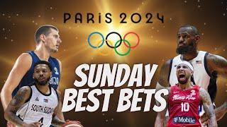 Best Olympic Basketball Player Prop Picks, Bets, Parlays, Predictions Today Sunday July 28th 7/28