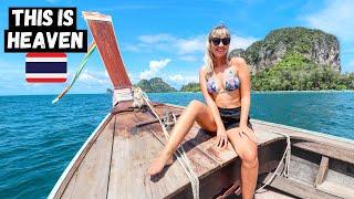 The Four ISLAND Tour KRABI, Clearest Water in THAILAND! Must Do AO NANG!