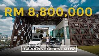 RM8.8mil Bungalow Villa in Malaysia | Garden Villa Bungalow - KL For Sale | Malaysia Properties Tour