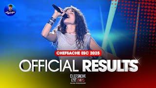  Chefsache ESC 2025: Official Results