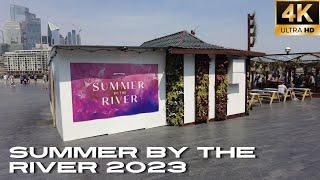 Summer By The River 2023 | London Walking Tour along the Thames with London hotter than Ibiza!! 