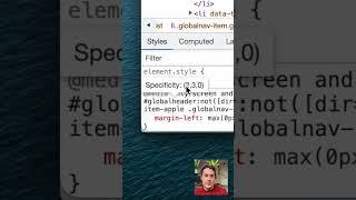 Viewing CSS specificity in DevTools (new in Chrome 115!)