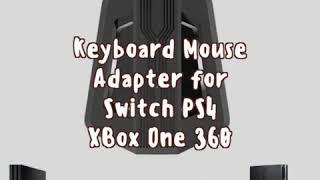 Keyboard And Mouse Adapter Converter for Switch PS4 PS3 XBox One 360