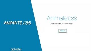 Animate CSS | How to create complex animation easy