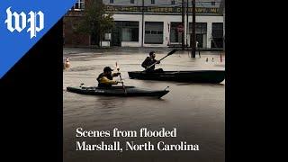 ‘Absolute devastation’ in Marshall, N.C.