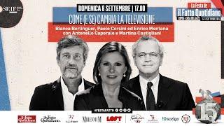 “Come (e se) cambia la televisione” con Bianca Berlinguer, Paolo Corsini ed Enrico Mentana