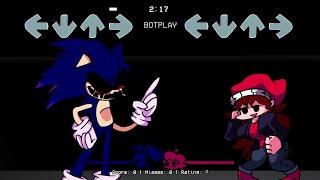 Friday Night Funkin: Sonic.EXE and Lullaby GF sing Monochrome