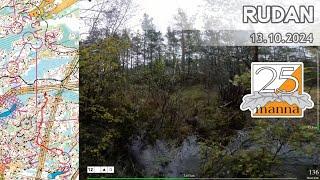 Headcam Orienteering: Rudan, Sweden. 25manna, individual.