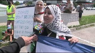 CHCH News at 6 Coverage of Cross-Border Niagara Falls Palestine Rally July 21, 2024