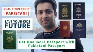 Pakistani Passport k Sath jaldi jaldi aik aur Mulk Ka Passport Lay Lain ️
