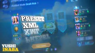MLBB PROFILE PRESET XML | Yushi.