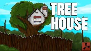 I Built this OP Treehouse in Solo Rust…