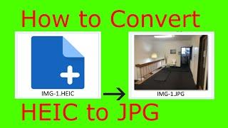 How to Convert HEIC to JPG