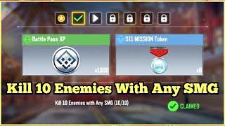 Call Of Duty Mobile Kill 10 Enemies With Any SMG Task Complete