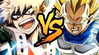 BAKUGO VS VEGETA RAP BATTLE | RUSTAGE ft Shwabadi