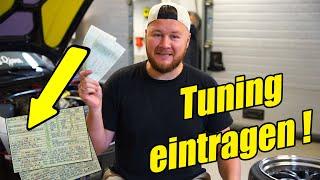 TUNING beim TÜV richtig und GÜNSTIG EINTRAGEN / TIME2TALK #1