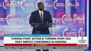 FULL SPEECH: Byron Donalds Speaks at TPUSA's America Fest Conference: Day Three - 12/21/24