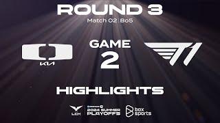 Highlights DK vs T1 - Game 2 | Playoffs R3 | LCK Mùa Hè 2024 [01.09.2024]