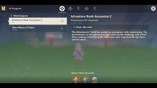 [Genshin Impact] Adventure Rank Ascension 2 - Ascend: Clear the Ruins (World Level: 3)