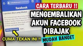 CARA TERBARU‼️ cara mengembalikan akun fb yang dibajak - fb dibajak