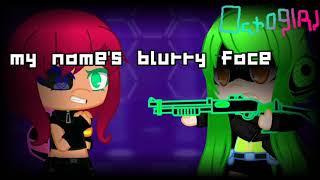 my name's burryface • meme • gacha club • Splatoon 2 Octo expansion (my oc's backstory)