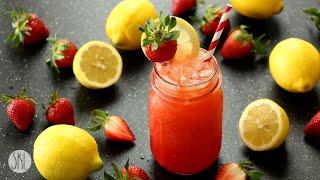1 Minute Recipe | Strawberry Lemonade