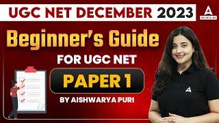 UGC NET Paper 1 | Beginner’s Guide For UGC NET  Paper 1 By Aishwarya Puri
